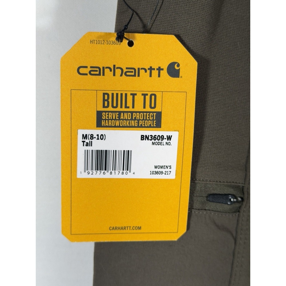 NEW Carhartt Force Women's Utility Leggings Tarmac Fitted Size M BN3609-W - Picture 2 of 16